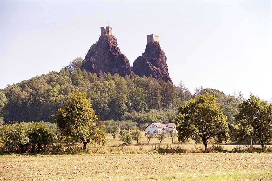 Burg Trosky im Böhmischen Paradies